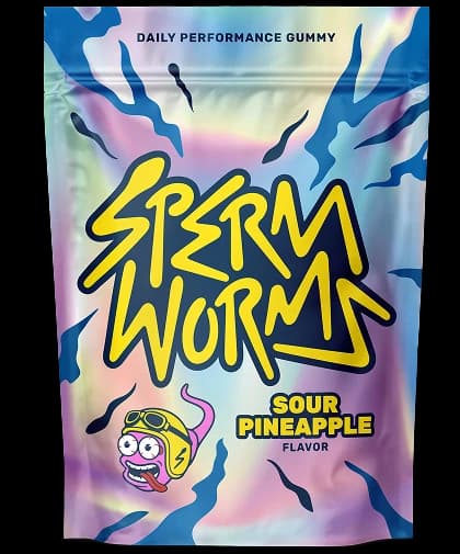 Sperm Worms product pouch